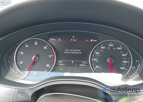 2013 Audi A6 3.0T Premium из США, поврежденный, VIN WAUJGAFC6DN005023